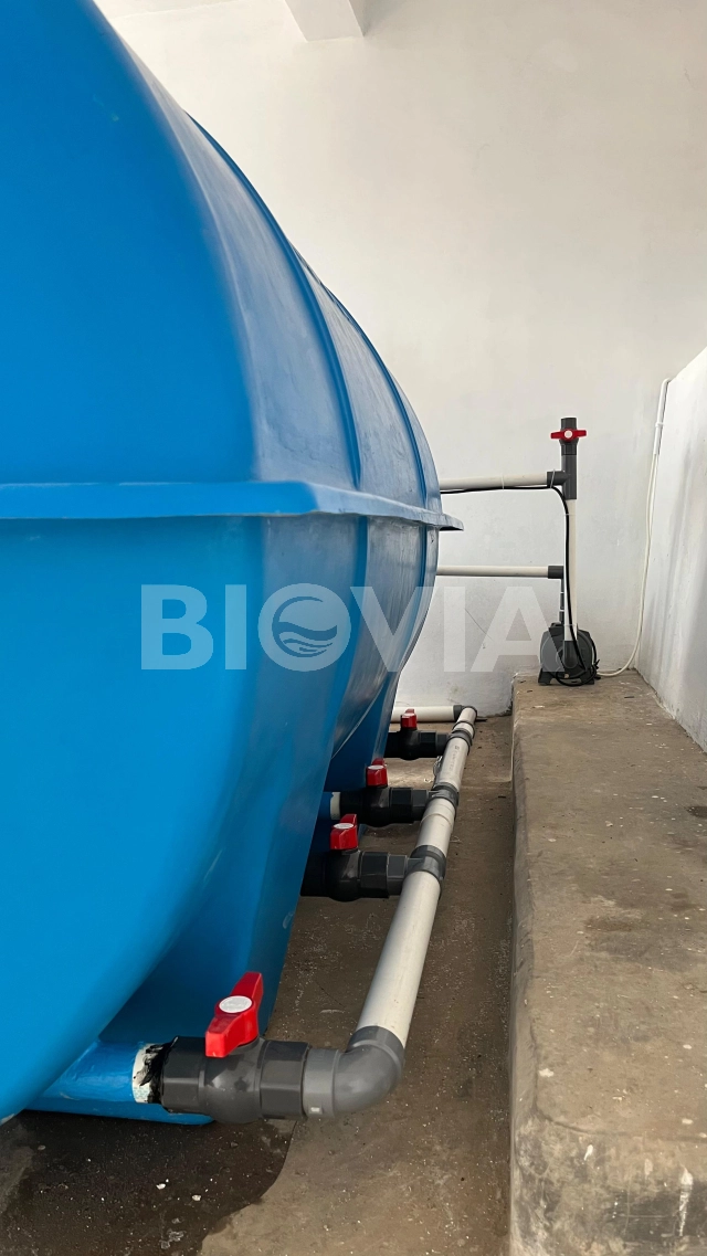 Proses penentuan kapasitas Biotank untuk proyek bangunan komersial oleh tim ahli BIOVIA